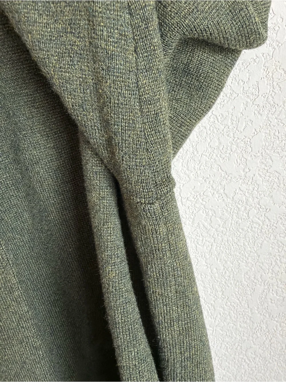 J.Crew Factory Chelsea Sweater Blazer S Academic Green Cotton Open Front Pockets
